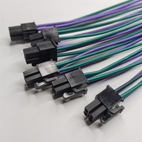 Harnais de câblage SW Molex 4 6 8 broches, câble Mini Fit Connector 5557-04r-400/39039042, assemblage de câbles pour alimentation CPU ATX