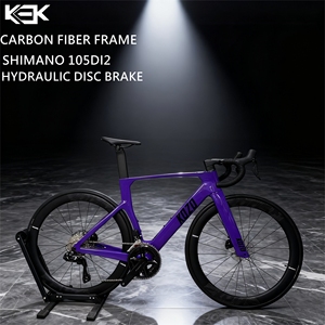 KOZO Vente Directe Usine Kit Cadre de Vélo de Route en Fibre de Carbone à Module Élevé, Roues à Configuration Optionnelle KOZO - Shimano 105 Di2-CB H - Product Image 1