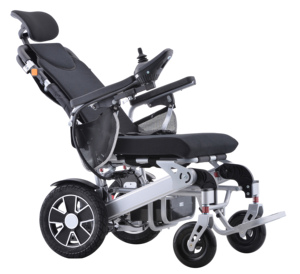 Frenado inteligente Silla de ruedas eléctrica completamente automática Vehículo de movilidad ligero y plegable para ancianos discapacitados - Product Image 6