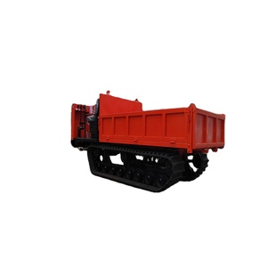 Mini-dumper hydraulique compact sur chenilles, auto-chargeur, tout-terrain - Product Image 6