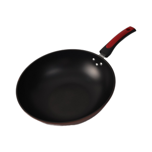 <span class=keywords><strong>Wok</strong></span> Antiadherente de 32 cm para Inducción con Tapa de Vidrio Resistente, Sartén Profunda de Cobre para Saltear, Calentamiento Rápido, Utensilio de Cocina Universal - Product Image 3