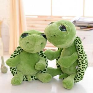 <span class=keywords><strong>Peluche</strong></span> <span class=keywords><strong>de</strong></span> <span class=keywords><strong>tortuga</strong></span> verde para niños, almohada <span class=keywords><strong>de</strong></span> <span class=keywords><strong>peluche</strong></span> personalizada, animal marino, <span class=keywords><strong>tortuga</strong></span> con ojos grandes - Product Image 2