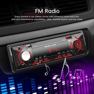 Autoradio 1 DIN avec kit mains libres, 2 ports USB, TF, Aux, <span class=keywords><strong>RCA</strong></span>, charge rapide, lecteur MP3, <span class=keywords><strong>récepteur</strong></span> stéréo OLIVER - Product Image 3