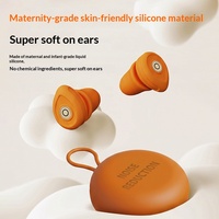 Bouchons d'oreilles anti-bruit Olyga-EP112, nouveaux bouchons d'oreilles réutilisables, protection auditive, bouchons d'oreilles en silicone, bouchons d'oreilles pour dormir