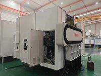 Centre d'usinage horizontal CNC FANUC double BT50 DHM80, haute précision, robuste et neuf
