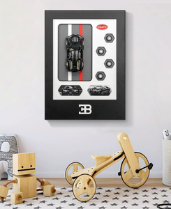 Briques personnalisables voiture de course affichage mural cadre photo moderne pour salon chambre décoration - Product Image 2