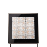Projecteur LED Litecent Cube Design IP65 avec angle de faisceau réglable (6-60°) pour l'éclairage paysager