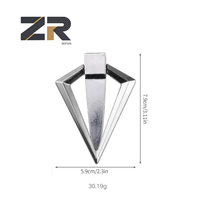 Poignée de meuble minimaliste en alliage de zinc ZERUN, durable et écologique, pour hôtel, appartement, cuisine, chambre, salle de bain, tiroir, commode