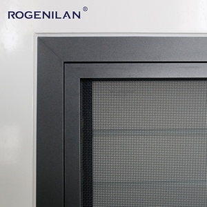 <span class=keywords><strong>Volets</strong></span> extérieurs en aluminium et verre Rogenilan, minimalistes, économiseurs d'énergie, étanches, à double vitrage trempé, avec persiennes - Product Image 6