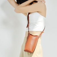 dames messenger sac à bandoulière mobile En Cuir Véritable pochette sling petit bandoulière mini téléphone sacs pour les femmes