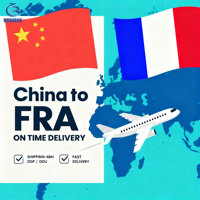 Transporteur de fret aérien le moins cher DDP DDU porte à porte expédition de produits de batterie de la Chine vers l'Allemagne, la France, le Royaume-Uni et la Pologne