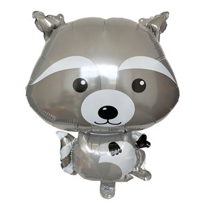 <span class=keywords><strong>Globo</strong></span> de Aluminio con Diseño de Animales del Bosque, <span class=keywords><strong>Globo</strong></span> de Aluminio con Diseño de Mapache, <span class=keywords><strong>Erizo</strong></span>, Zorro <span class=keywords><strong>y</strong></span> Ardilla para Niños, Juguete para Cumpleaños - Product Image 4