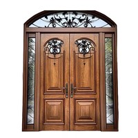 Décorations de Style Saloon en fer forgé, 20 pièces, commande en vrac, portes d'entrée, Double/simple, balançoire en verre trempé, colle écologique
