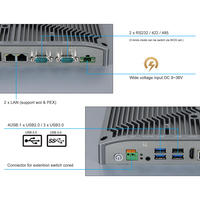 Panel PC Industrial Todo en Uno con Pantalla Táctil Capacitiva y Resistiva de 21.5 Pulgadas, Entrada de CC de Voltaje Amplio, Más Vendido