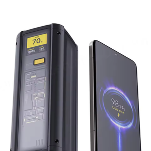 Original mi 25000mAh 212W Total Output PD3.1 140W Type-<b>C</b> Two-way Fast <b>Charge</b> Transparent Power Bank with Smart Color Display - Product Image 4