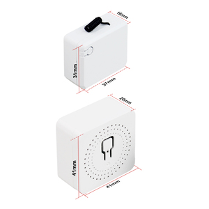 <span class=keywords><strong>Mini</strong></span> interrupteur intelligent WiFi 10A AC100-240V avec télécommande RF433 pour la domotique, contrôle des lumières et des ventilateurs - Product Image 6