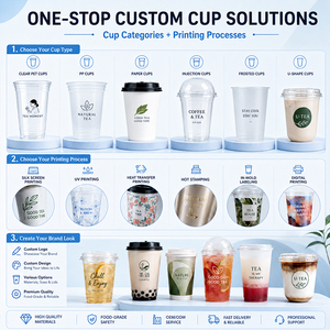 Vasos Desechables de Plástico de 14oz, Pedido al por Mayor, PET, para Comida Rápida, Drive-thru, Restaurante de Servicio Rápido, Suministros para Bebidas, Refrescos, Té - Product Image 5