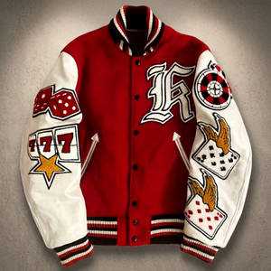 Chaquetas Varsity Personalizables de Alta Calidad para Hombre, Fabricadas por OEM, 100% Lana, Transpirables, Resistentes al Viento, con Estampado Puff, Bordado y Parches - Product Image 4