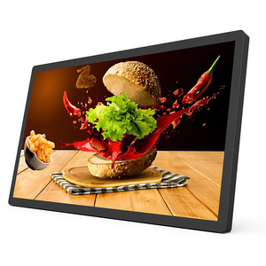Treo tường kỹ thuật số biển 18.5 21 27 32 43 55 inch Android 11 màn hình cảm ứng <span class=keywords><strong>kiosk</strong></span> phương tiện truyền thông Máy nghe nhạc quảng cáo <span class=keywords><strong>Internet</strong></span> quảng cáo hiển thị - Product Image 4