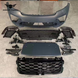 Nouvelle arrivée <span class=keywords><strong>Velar</strong></span> <span class=keywords><strong>SVR</strong></span> lifting voiture pare-chocs calandre bodykit pour <span class=keywords><strong>Range</strong></span> <span class=keywords><strong>Rover</strong></span> <span class=keywords><strong>Velar</strong></span> 2019 mise à niveau vers le kit carrosserie <span class=keywords><strong>SVR</strong></span> - Product Image 2