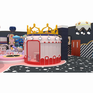 Équipement de terrain de jeu Commercial, <span class=keywords><strong>maison</strong></span> de jeu de rôle intérieure, aire de jeu intérieure pour enfants, toboggan, fosse à balles, château méchant - Product Image 5