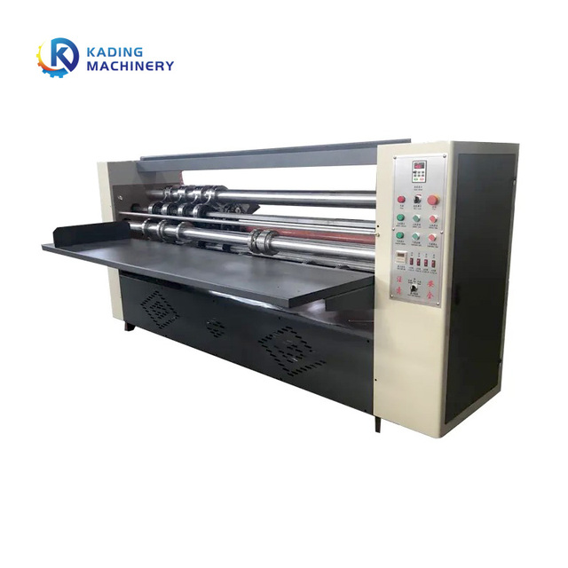 Automatic Paperboard Slitter Creasing Machine for Corrugated Board 4 Slitters 6 Scorers for Cutting  Machine