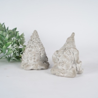 Lianda noël personnalisé ciment ornements de noël artisanat en gros bibelots pour la décoration intérieure décorations de maison