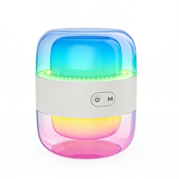 Lampe de table LED portable rechargeable avec bras flexible, design simple, veilleuse sans fil pour le camping en extérieur et l'utilisation en intérieur