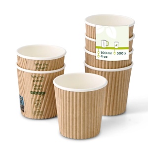 0.75 Oz Eco-Friendly Eco-Conscious And Food-Safe 15Ml Ultra <b>Mini</b> White Paper Tasting Sauce Cups - 5000 <b>pcs</b>/carton - Product Image 1
