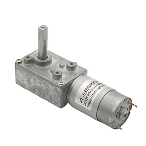 FT-53SGM395-828K Motore a Ingranaggi ad Angolo Retto con Magnete Permanente 12V DC 4.8RPM per Toilette Autopulente per Animali - Product Image 1