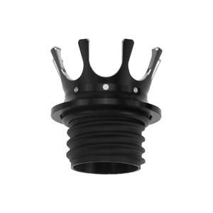 Bouchon de réservoir d'essence ventilé en alliage d'aluminium de qualité supérieure pour Harley Davidson, style couronne, amélioration de l'apparence - Product Image 4