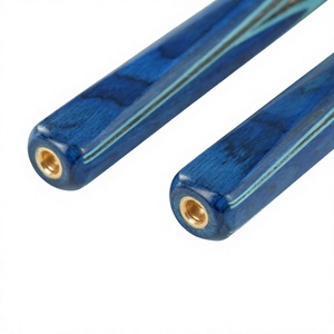 Taco de billar de madera de fresno azul, 3/4 articulado, para snooker y pool, 1450mm, ligero, de 2 piezas, TP-C2203 - Product Image 4
