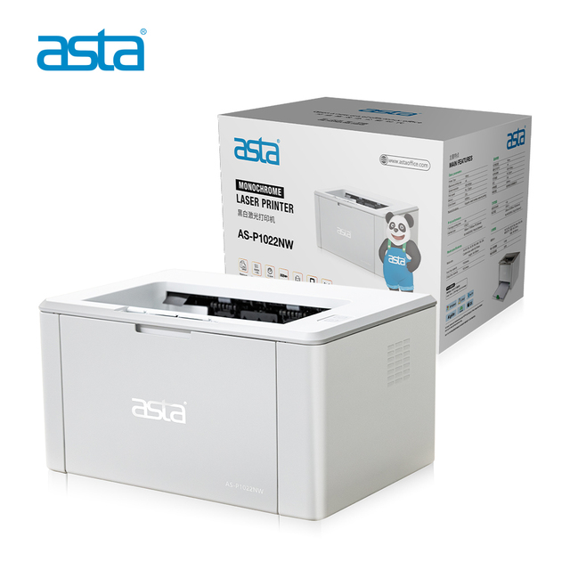ASTA Laser Printer P1022NW A4 22ppm 600*600dpi Small Monochrome Black White Print for Office School Impresora Imprimer Wholesale
