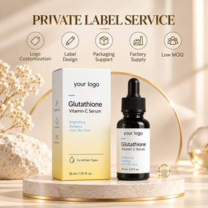 Sérum Visage Léger au Glutathion et Vitamine C Marque Blanche – Fabricant OEM de Soins de la Peau, Emballage Personnalisé - Product Image 4