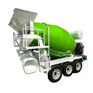 Remolque Mezclador de Concreto de 3m³ con Motor de <span class=keywords><strong>Gasolina</strong></span> y Neumáticos Multihilera - Product Image 1