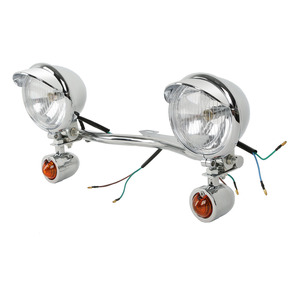 <span class=keywords><strong>Barre</strong></span> lumineuse <span class=keywords><strong>de</strong></span> signalisation TCMT pour conduite, passage, brouillard et <span class=keywords><strong>clignotants</strong></span>, compatible avec <span class=keywords><strong>Harley</strong></span> Choppers Suzuki Yamaha VStar XVS 650 950 1100 pour Honda Cruiser - Product Image 2