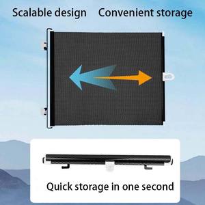Puerta de Seguridad Retráctil Ecológica para Mascotas, Anti-<span class=keywords><strong>Escape</strong></span> de Perros y Gatos, Red de Aislamiento para Escaleras y Pasillos, Barrera de Plástico Sólido Anti-Salto - Product Image 4