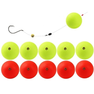 Bouchon de merde palangre poisson-chat leurres étang à poissons artificiel tige de balle accessoires en plastique eps eva bobbers filet mousse flotteur de pêche - Product Image 1