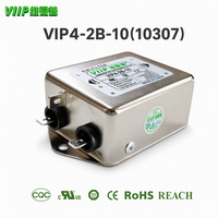Filter Saluran Daya AC EMC VIP4-2B-10 (10307) 10A RMS Maks Untuk Peralatan Komunikasi