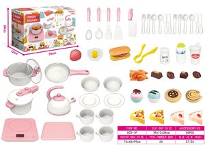 Nouveaux jouets alimentaires de <span class=keywords><strong>cuisine</strong></span> en plastique fabriqués en Chine <span class=keywords><strong>avec</strong></span> des effets sonores réalistes pour les jeux de rôle - Product Image 4