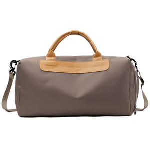 Bolsas de viaje premium ligeras de color rosa, bolsa de gimnasio y natación para mujer - Product Image 4