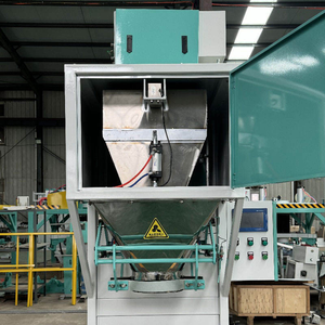Machine de remplissage et d'emballage semi-automatique de haute précision de 25 kg à 50 kg pour les granulés alimentaires, les sacs en papier et les films - Product Image 4