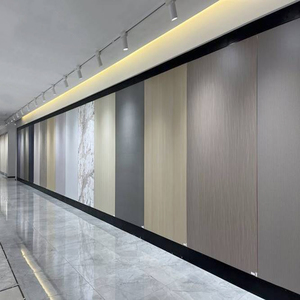 Nhiều Thiết Kế Kết Cấu 1.22*2.44/2.90M Carbon Pha Lê <span class=keywords><strong>Slate</strong></span> Tấm Tre Than Gỗ Veneer Composite Sợi Tường Bảng Điều Khiển Hội Đồng Quản Trị - Product Image 1