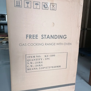 Fourneau à gaz électrique direct usine, 4 brûleurs, <span class=keywords><strong>grille</strong></span>-<span class=keywords><strong>pain</strong></span> intelligent <span class=keywords><strong>pour</strong></span> cuisine domestique et restaurant, autoportant - Product Image 6