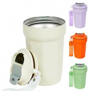 Bouteille isotherme unique en acier inoxydable pour café, avec impression, pour filles - Vente en gros - Product Image 5