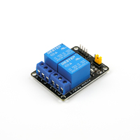 Dengan Papan Ekspansi Pemicu Tingkat Rendah Optocoupler 2 Saluran Modul Relay 3V