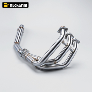 Nouveau système d'échappement de moto modifié en acier inoxydable NlkHanm 51 mm à enfiler, tuyau allongé pour YAMA <span class=keywords><strong>MT09</strong></span> MT-09 FZ-09 <span class=keywords><strong>Tracer</strong></span> - Product Image 2