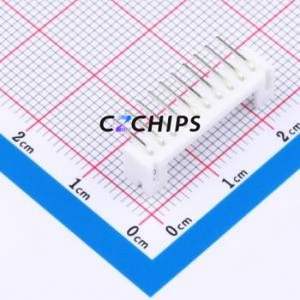 WAFER-PH2.0-10PWZ Wire-to-Board Pin Header Bent Lead Through Hole,P=2mm Connector 1x10P 2mm Right Angle Insert PH - Product Image 2