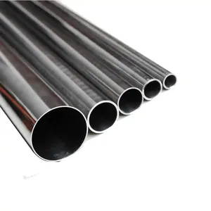 Tubulação soldada de aço inoxidável 316L 316 para material de construção personalizado Aisi ASTM 304 304L