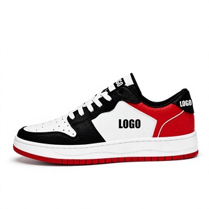 Baskets basses personnalisées avec logo, style basketball, à lacets, décontractées, OEM ODM pour usage quotidien - Product Image 1